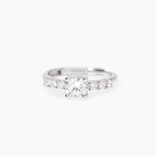 Cargar imagen en el visor de la galería, Anello da donna in argento e zirconi DIMMI DI SÌ Mabina 523483
