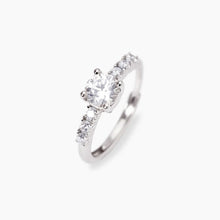 Cargar imagen en el visor de la galería, Anello da donna in argento e zirconi DIMMI DI SÌ Mabina 523483
