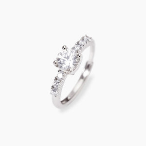 Anello da donna in argento e zirconi DIMMI DI SÌ Mabina 523483