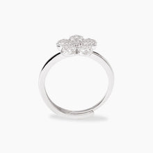Cargar imagen en el visor de la galería, Anello da donna in argento con fiore e zirconi MALEDETTA PRIMAVERA Mabina 523485
