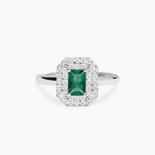 Cargar imagen en el visor de la galería, Anello da donna con smeraldo VITTORIA Mabina 523491
