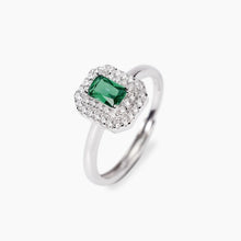 Cargar imagen en el visor de la galería, Anello da donna con smeraldo VITTORIA Mabina 523491
