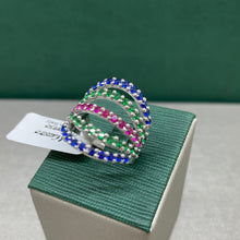 Carica l'immagine nel visualizzatore di Gallery, Anello da donna in argento 925 Maestro Riverso La Bella Stagione AnSt03/Mult
