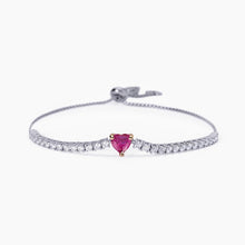 Carica l&#39;immagine nel visualizzatore di Gallery, Bracciale tennis da donna ROUGE Mabina 533197
