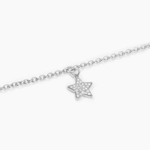 Bracciale in argento con ciondolo a forma di stella Mabina 533300