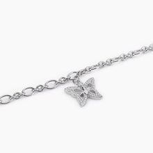 Carica l&#39;immagine nel visualizzatore di Gallery, Bracciale da donna in argento con ciondolo a forma di farfalla SPRING LIFE Mabina 533455
