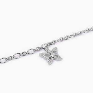 Bracciale da donna in argento con ciondolo a forma di farfalla SPRING LIFE Mabina 533455