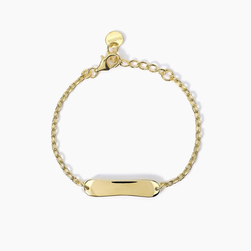 Pulsera Mabina de plata personalizable para niña 533602