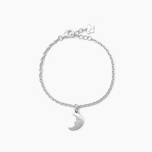 Carica l&#39;immagine nel visualizzatore di Gallery, Bracciale bimba in argento con luna BLUE MOON Mabina 533606
