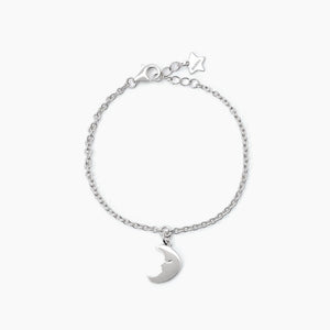 Bracciale bimba in argento con luna BLUE MOON Mabina 533606