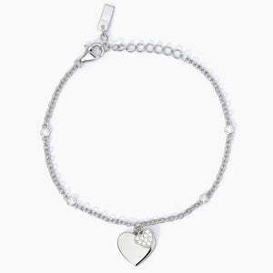 Bracciale da donna con ciondolo cuore SOLO TUO Mabina 533637