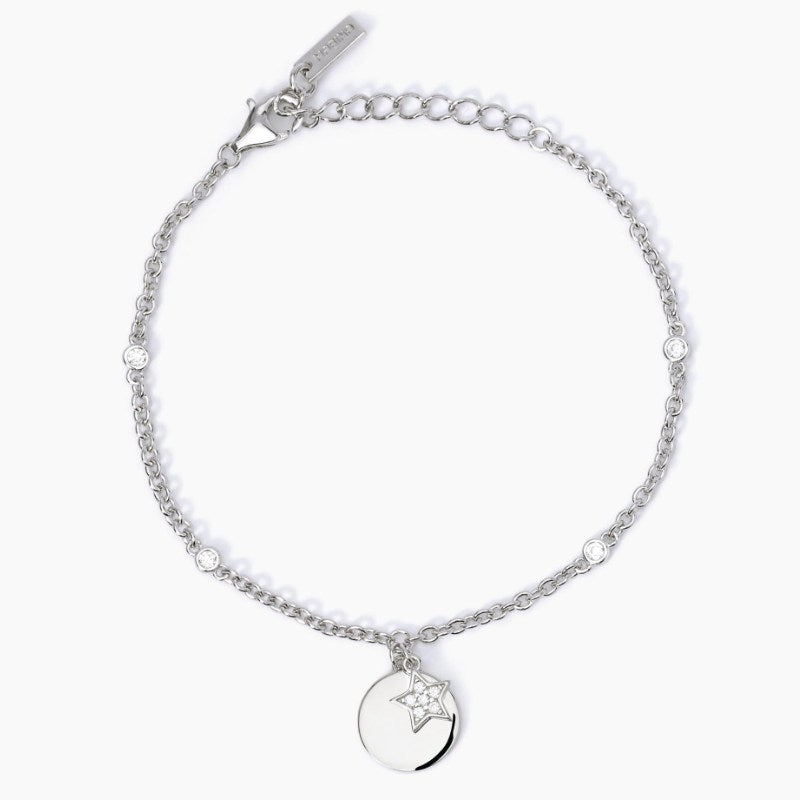 Bracciale da donna ciondolo cerchio argento SOLO TUO Mabina 533640
