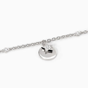 Bracciale da donna ciondolo cerchio argento SOLO TUO Mabina 533640