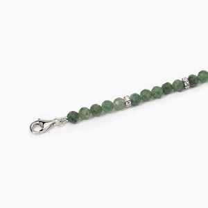 Bracciale da donna in argento con giada verde COLOR CODE Mabina 533663