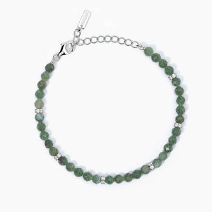 Bracciale da donna in argento con giada verde COLOR CODE Mabina 533663
