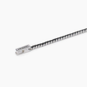 Pulsera de tenis para hombre en plata con circonitas Mabina 533713