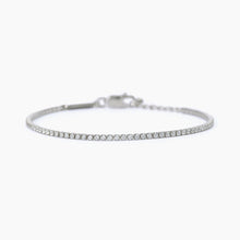 Load image into Gallery viewer, Tenis bracelet for men in silver MINI TENNIS Mabina 533724533724
