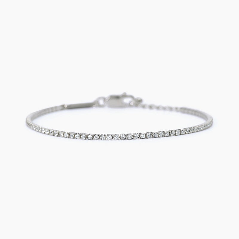 Tenis bracelet for men in silver MINI TENNIS Mabina 533724533724