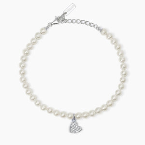 Bracciale da donna in argento con perle ONE LOVE Mabina 533733