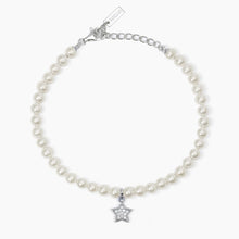 Carica l&#39;immagine nel visualizzatore di Gallery, Bracciale da donna con perle e stella POLVERE DI STELLE Mabina 533736
