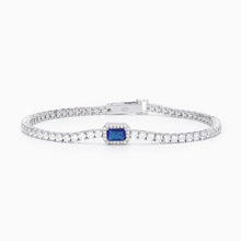 Carica l&#39;immagine nel visualizzatore di Gallery, Bracciale da donna in argento Mabina con zaffiro Cool or rétro? 533740
