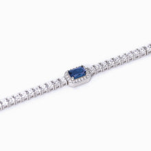 Carica l&#39;immagine nel visualizzatore di Gallery, Bracciale da donna in argento Mabina con zaffiro Cool or rétro? 533740
