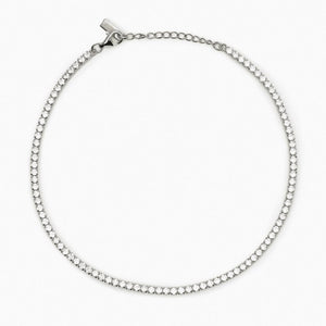 Cavigliera in argento con zirconi bianchi Mabina 533755