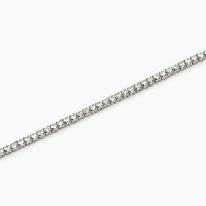 Cavigliera in argento con zirconi bianchi Mabina 533755