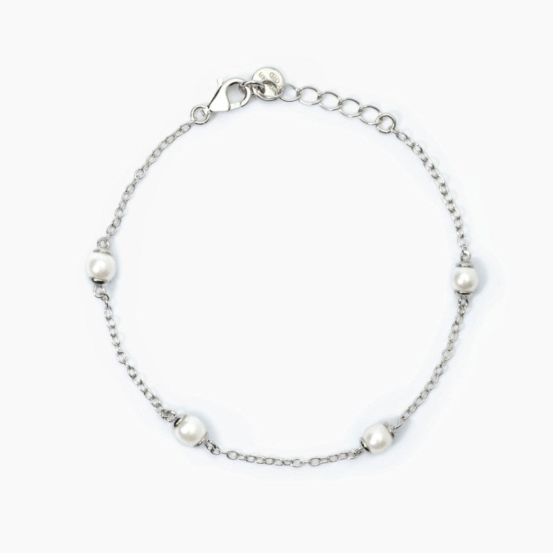 Bracciale bimba in argento con perle DREAM STONE Mabina 533773
