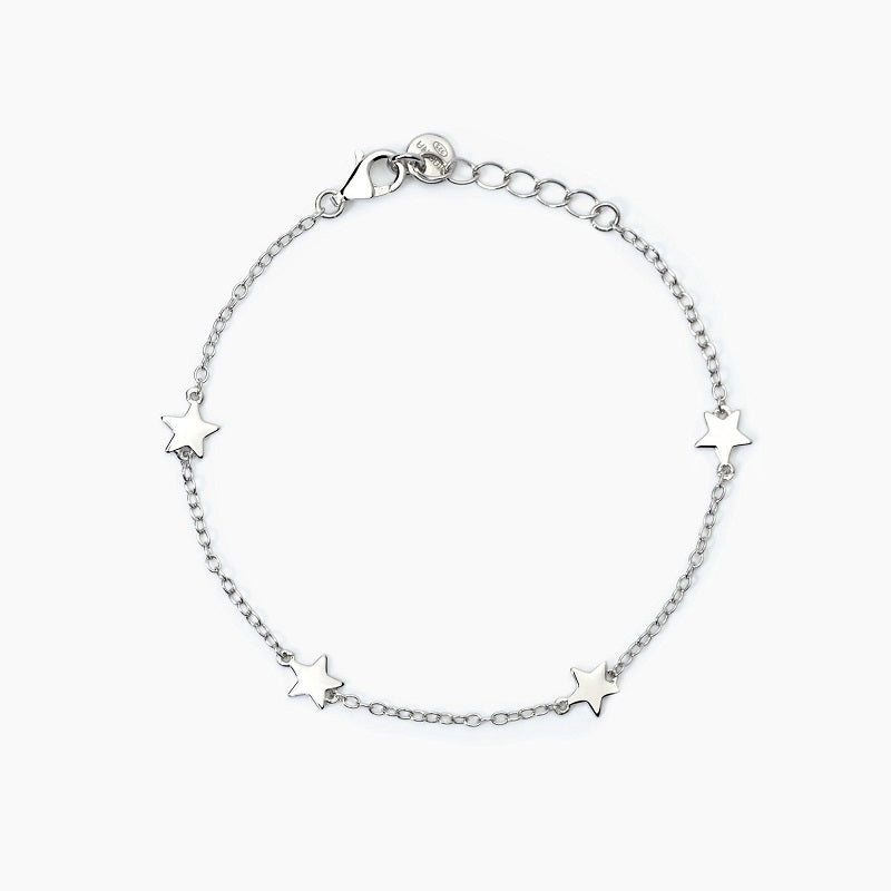 Bracciale bimba in argento con stelline STELLA STELLINA Mabina 533776