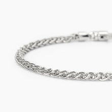 Carica l&#39;immagine nel visualizzatore di Gallery, Bracciale da uomo in argento con catena spiga EVERY DAY Mabina 533801
