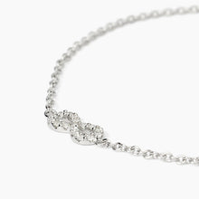 Carica l&#39;immagine nel visualizzatore di Gallery, Bracciale da donna in argento con catena forzatina e infinito ENDLESS Mabina 533822
