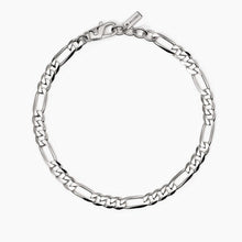 Carica l&#39;immagine nel visualizzatore di Gallery, Bracciale da uomo in argento con catena Millennium Mabina 533831
