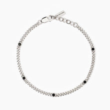 Carica l&#39;immagine nel visualizzatore di Gallery, Bracciale da uomo in argento catena groumette Spotlight Mabina 533845
