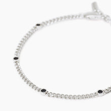 Carica l&#39;immagine nel visualizzatore di Gallery, Bracciale da uomo in argento catena groumette Spotlight Mabina 533845
