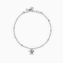 Carica l&#39;immagine nel visualizzatore di Gallery, Bracciale bimba con pendente farfallaSECRET GARDEN Mabina 533872
