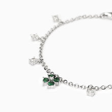 Carica l&#39;immagine nel visualizzatore di Gallery, Bracciale da donna in argento con quadrifoglio CERCAMI Mabina 533878
