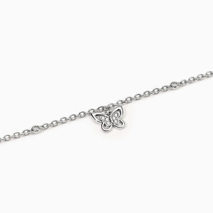 Bracciale da donna in argento con catena e farfalla SPRING LIFE Mabina 533891