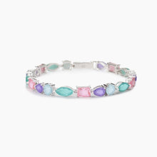 Carica l&#39;immagine nel visualizzatore di Gallery, Bracciale da donna con fusion stone multicolor SANTORINI Mabina 533900
