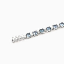 Carica l&#39;immagine nel visualizzatore di Gallery, Bracciale da donna con acquamarina sintetica CHAPEAU Mabina 533906/18
