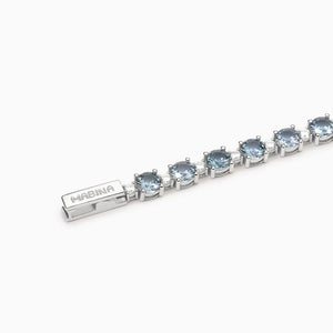 Bracciale da donna con acquamarina sintetica CHAPEAU Mabina 533906/18