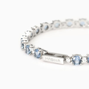 Bracciale da donna con acquamarina sintetica CHAPEAU Mabina 533906/18