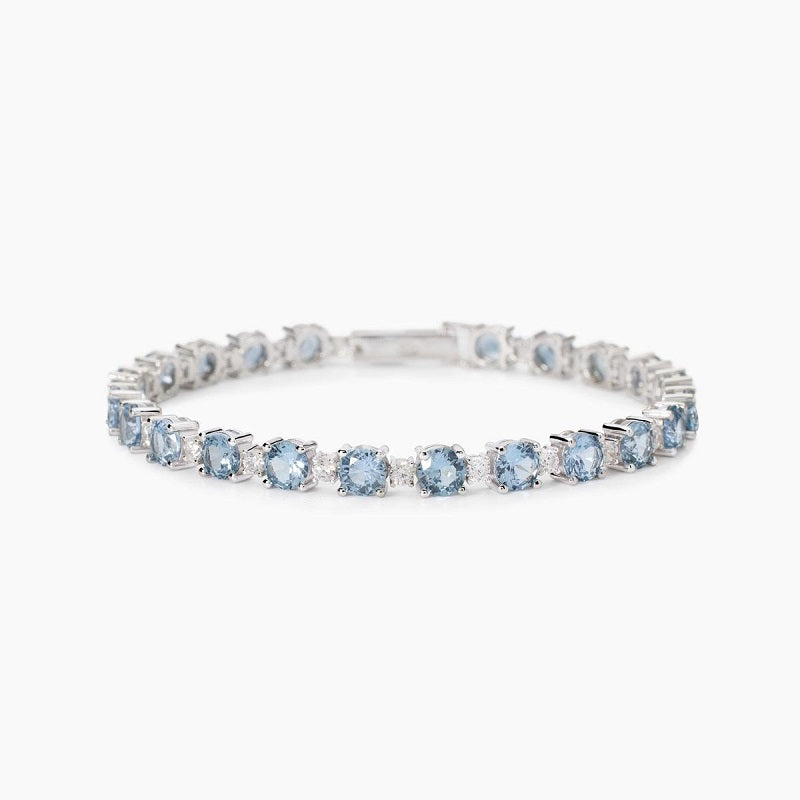 Bracciale da donna con acquamarina sintetica CHAPEAU Mabina 533906/18