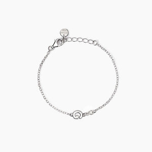 Bracciale neonato con lettera G e diamante Lab-Grown Welcome Baby 533925G