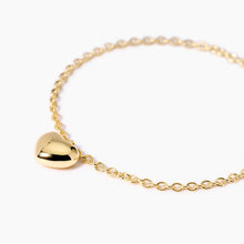 Cargar imagen en el visor de la galería, Bracciale da donna placcato oro con ciondolo cuore Feeling Mabina 533949
