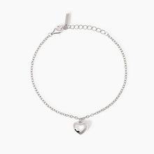 Carica l&#39;immagine nel visualizzatore di Gallery, Bracciale da donna in argento con ciondolo cuore Feeling Mabina 533950
