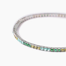 Carica l&#39;immagine nel visualizzatore di Gallery, Bracciale tennis da donna con zirconi colorati Tennis Club Mabina 533955
