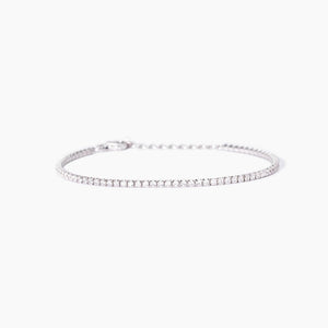 Bracciale tennis da donna in argento con zirconi Mini Tennis Mabina 533957