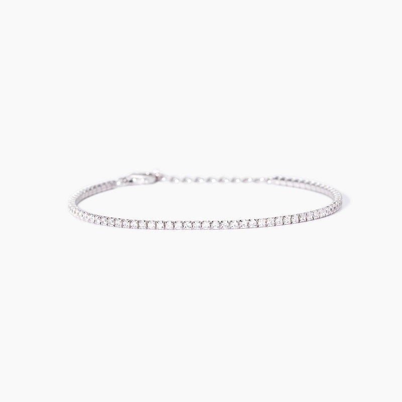 Bracciale tennis da donna in argento con zirconi Mini Tennis Mabina 533957