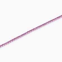 Carica l&#39;immagine nel visualizzatore di Gallery, Bracciale tennis da donna con tormalina sintetica Mini Tennis Mabina 533961
